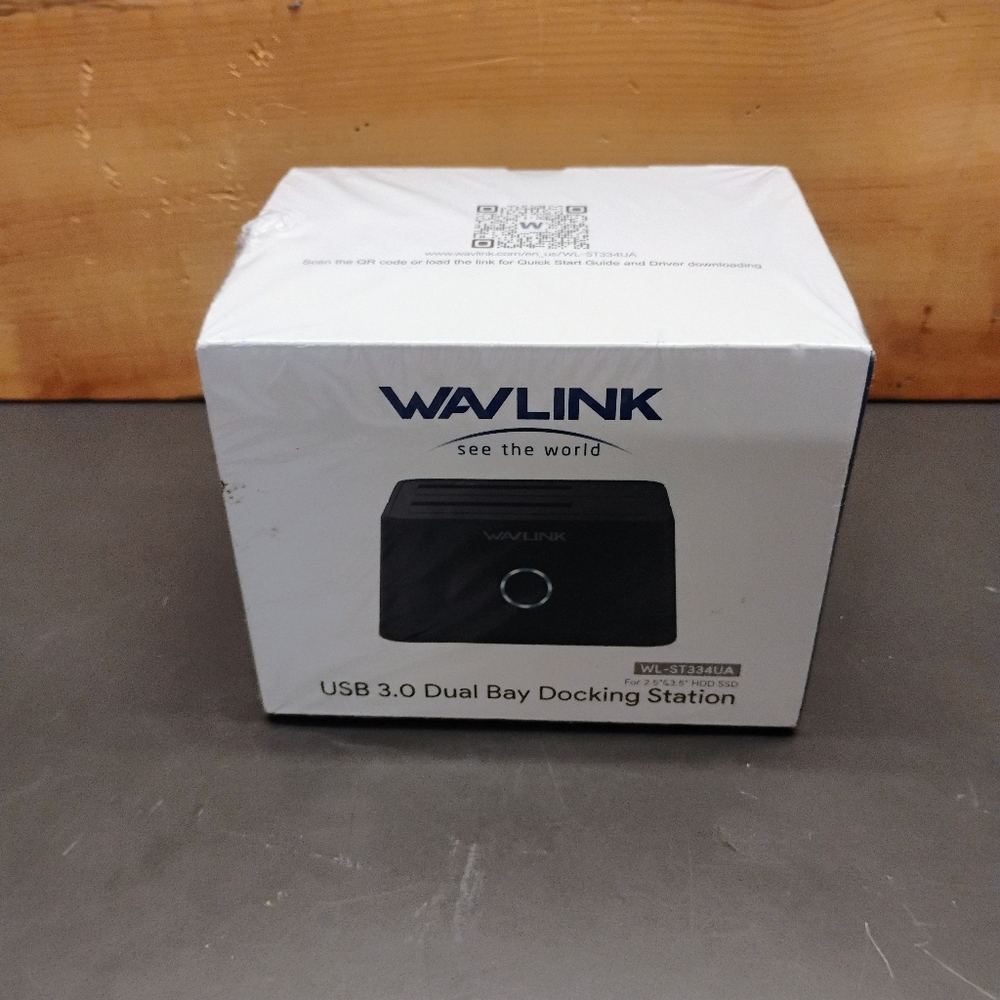 USB 3.0 Dual Bay Docking Station - Black